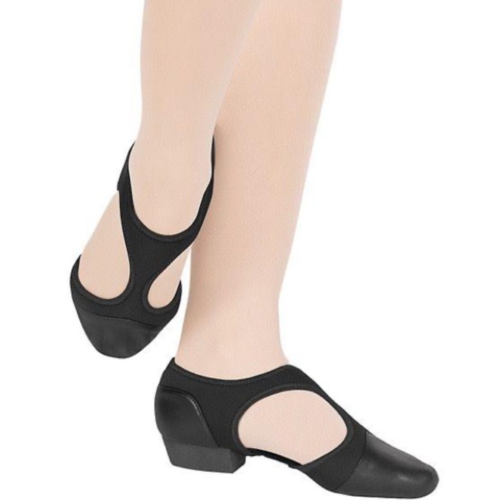 Capezio pedini femme black jazz shoes W10.5